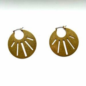 Gold Hoop Earrings